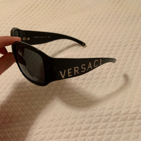 versace frames with rhinestones